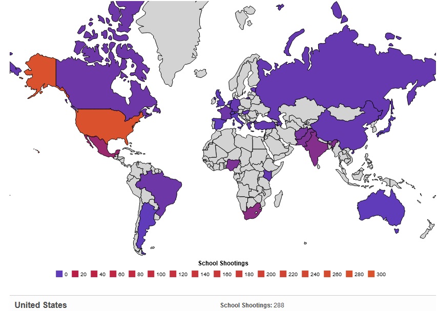 School shootings around the world in 2022