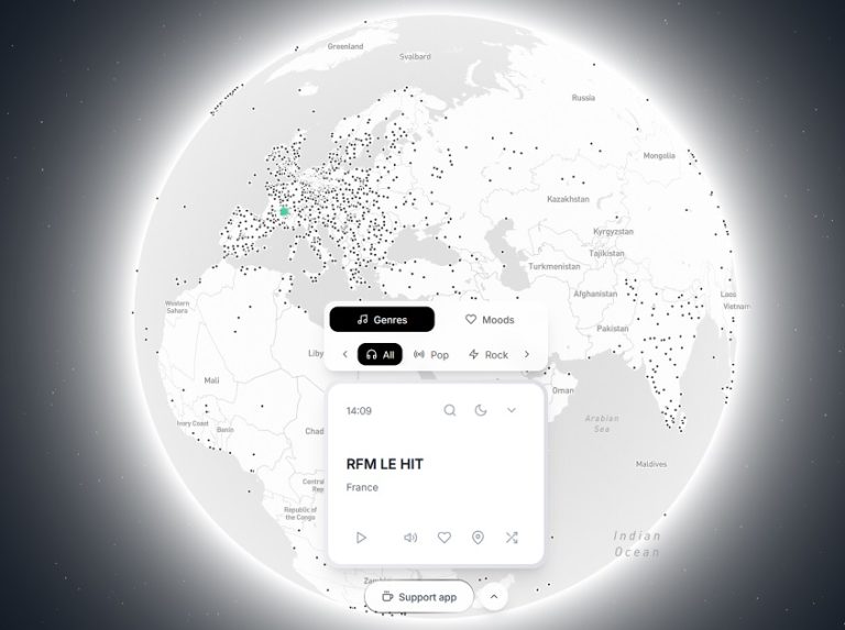 Global Local Radio Map