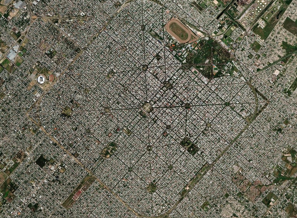 La Plata - satellite image