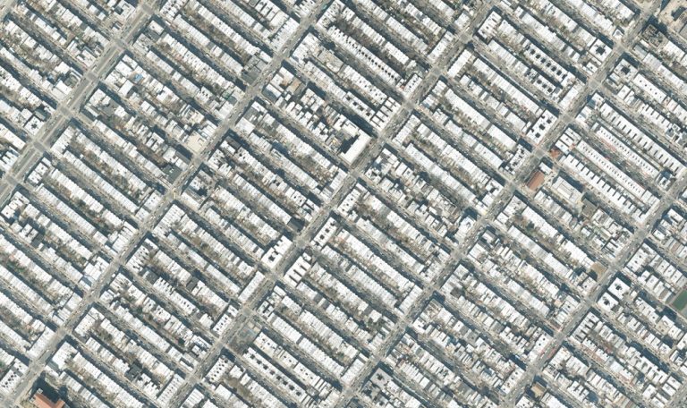 New York on the Satellite Images