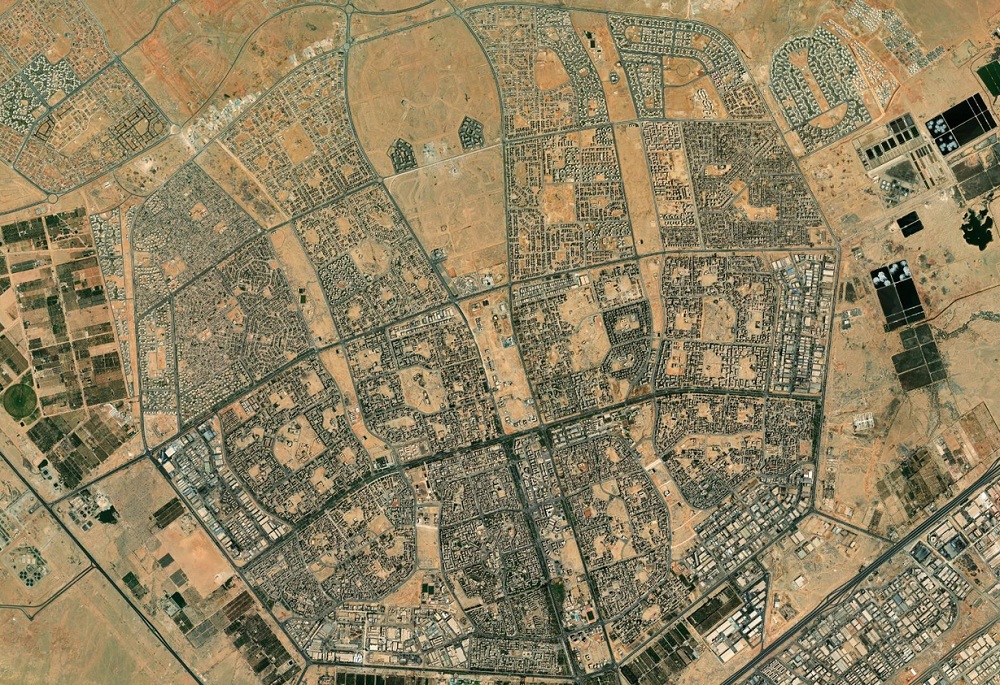 Ramadan (Egypt) - satellite image