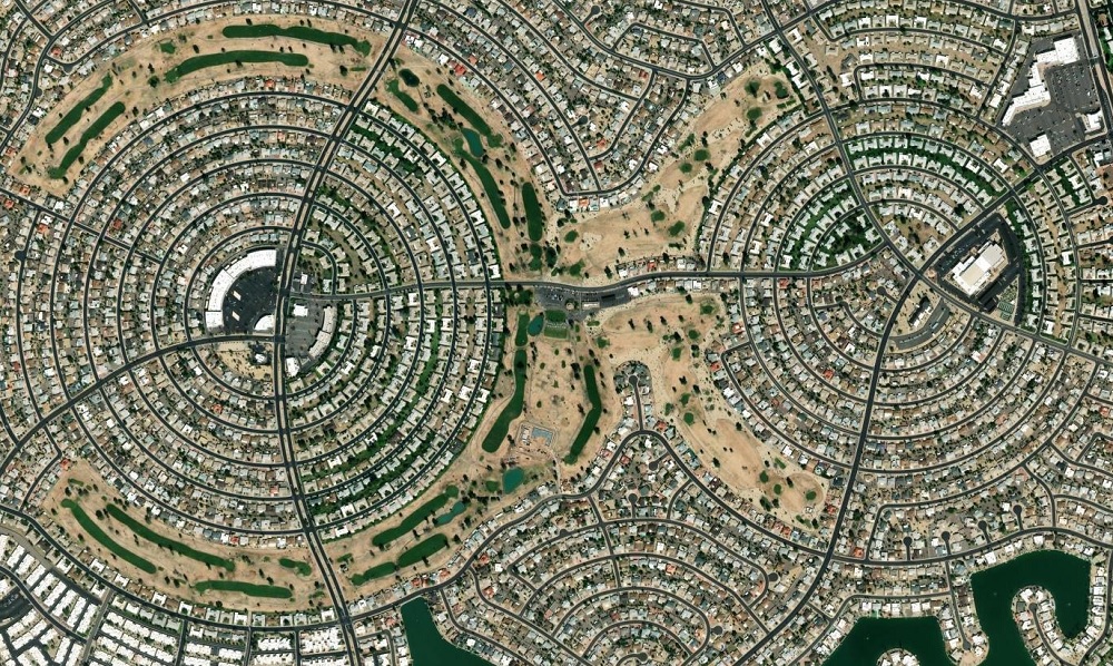 Sun City - satellite image