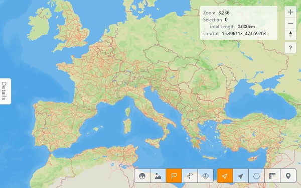 The Digital Atlas of Ancient Roads of Roman Empire