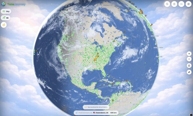 TuneJourney.com: 70,000+ Stations, One Spinning Globe, Zero Talking