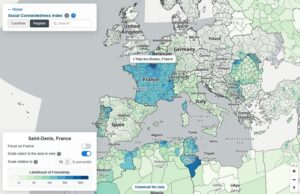 facebook social map