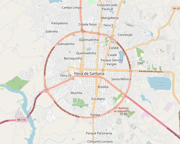 Feira de Santana’s Circular Ring Road: A Near-Perfect Geometric Landmark on the Map